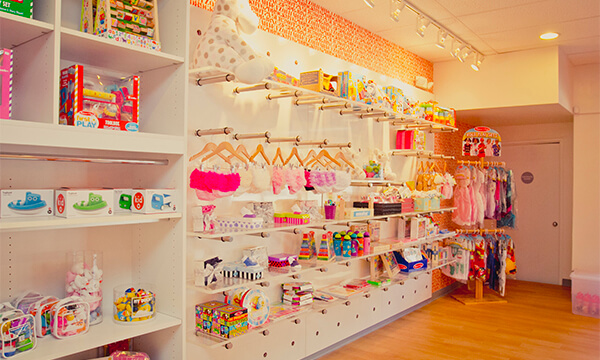 kids retail shelving non featured